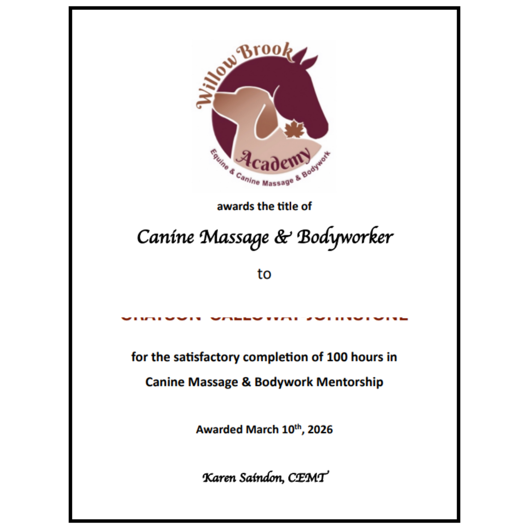 GGJ Willow Brook certification